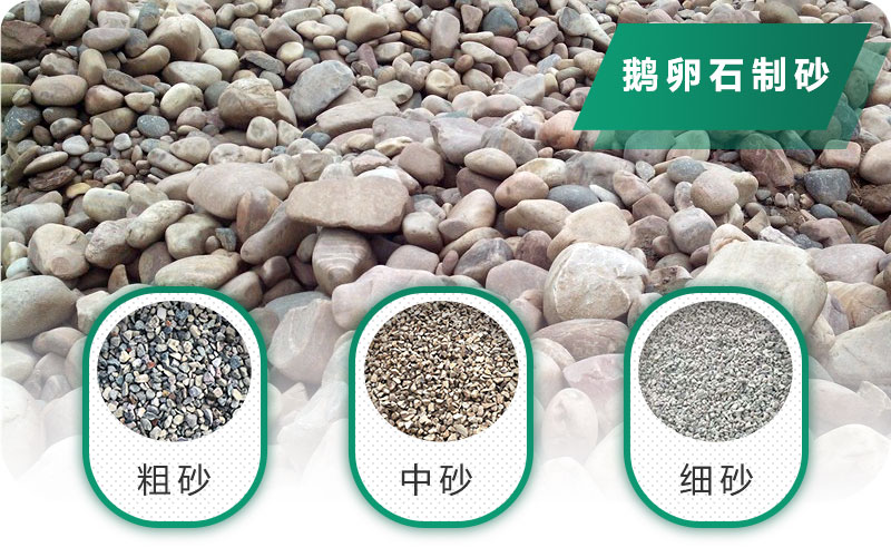 鵝卵石打碎能做混凝土骨料嗎？哪些碎石設備效果好？