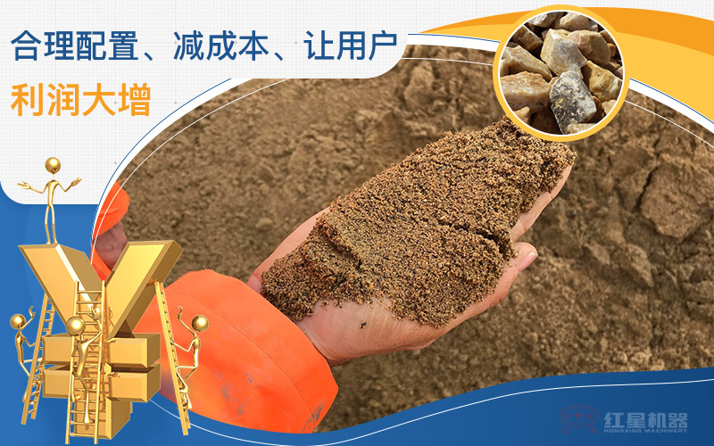 建筑用砂配置的機(jī)制沙石設(shè)備一套多少錢，附現(xiàn)場(chǎng)案例視頻